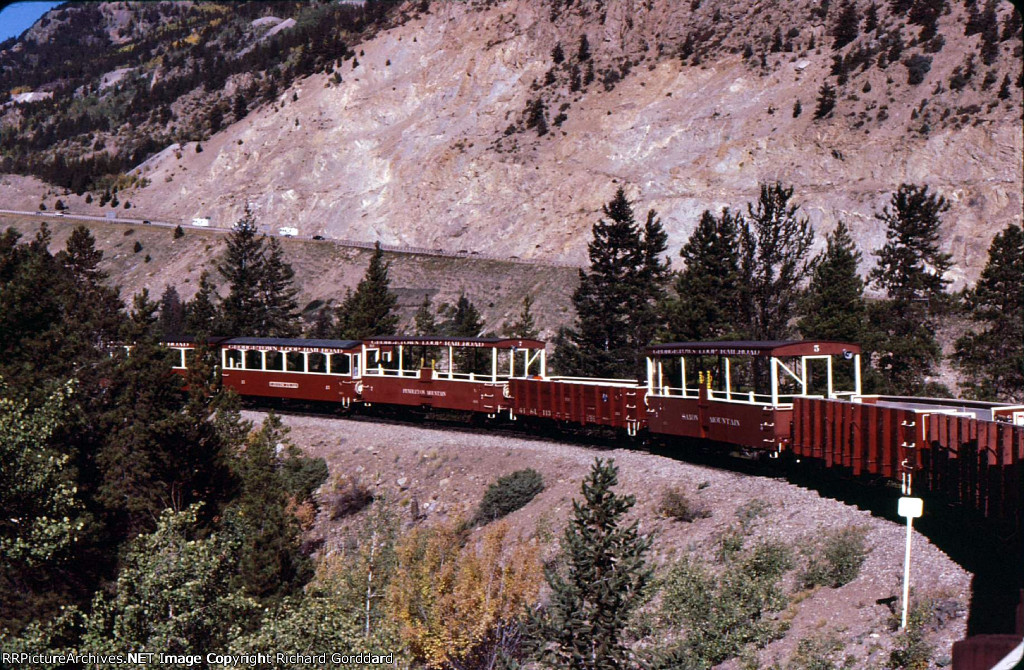 Not many passengers on the first train of the day